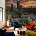 Sunset Moonrise Mural Wallpaper - room preview 02