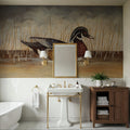 Wood Duck Mural Wallpaper - room preview 02