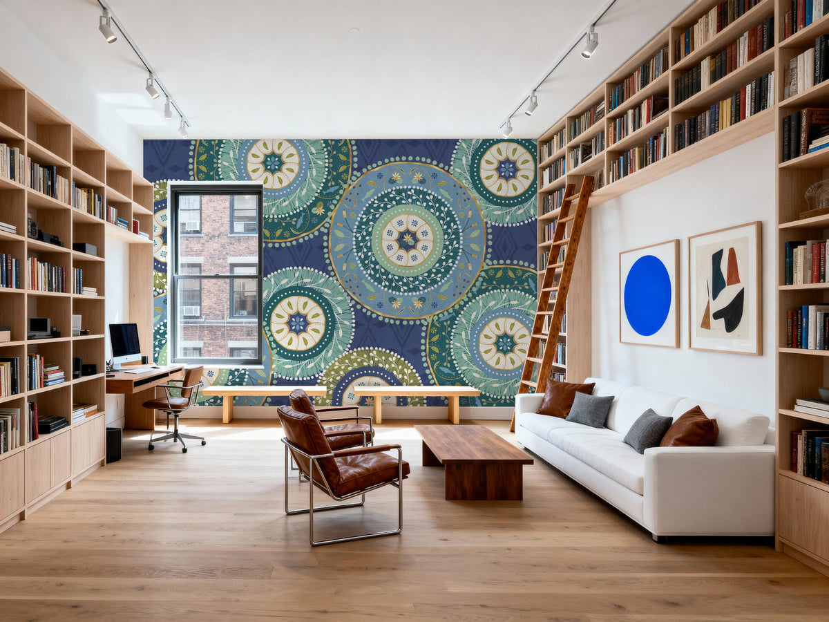 Otomi Lake XI Mural Wallpaper - room preview 02