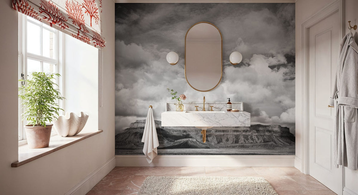 New Mexico Mesa Mural Wallpaper - room preview 02