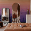 Purple Sky At Night Mural Wallpaper - room preview 02