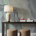 Foliage Flow, Pastel Mural Wallpaper - room preview 02