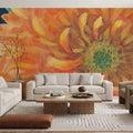 Floral Drama XI Mural Wallpaper - room preview 02