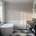 Zelij Sun Flower Mural Wallpaper - room preview 02