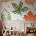 Harvest Whimsy V Mural Wallpaper - room preview 02
