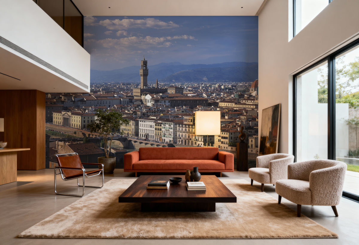 Vltava Crossing Mural Wallpaper - room preview 02