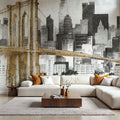 New York Skyline I Mural Wallpaper - room preview 02
