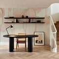 My Pink Christmas Mural Wallpaper - room preview 02