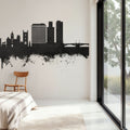 Reading England Skyline Black & White Mural Wallpaper - room preview 02