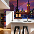London Twilight Majesty Mural Wallpaper - room preview 02