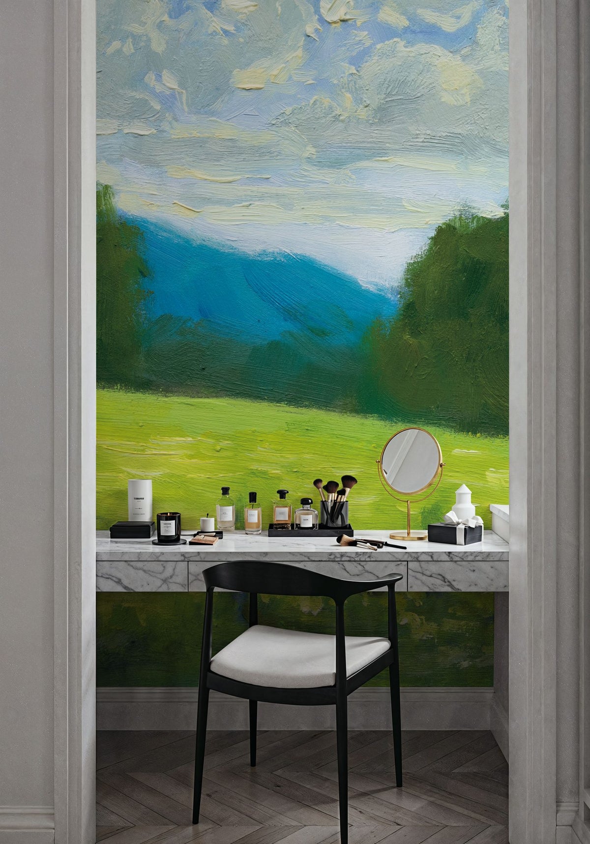 Summer in the Mountains Mural Wallpaper - room preview 02