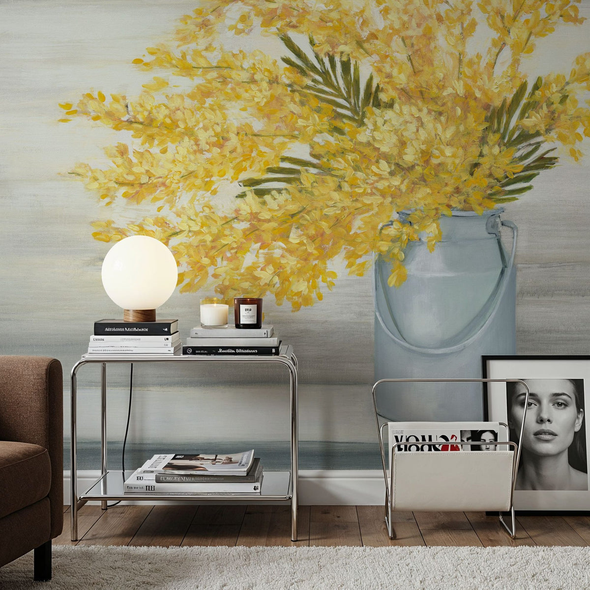 Golden Fall Mural Wallpaper - room preview 02