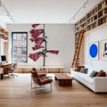 Field Journal Entry VII Color Mural Wallpaper - room preview 02