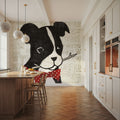 Puppy Love I Mural Wallpaper - room preview 02