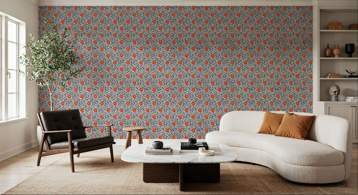 Authentique,Pattern Mural Wallpaper - room preview 02