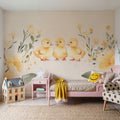 Charming Ducklings Mural Wallpaper - room preview 02
