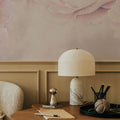 Transcendent Peony, Dusty Pink Mural Wallpaper - room preview 02
