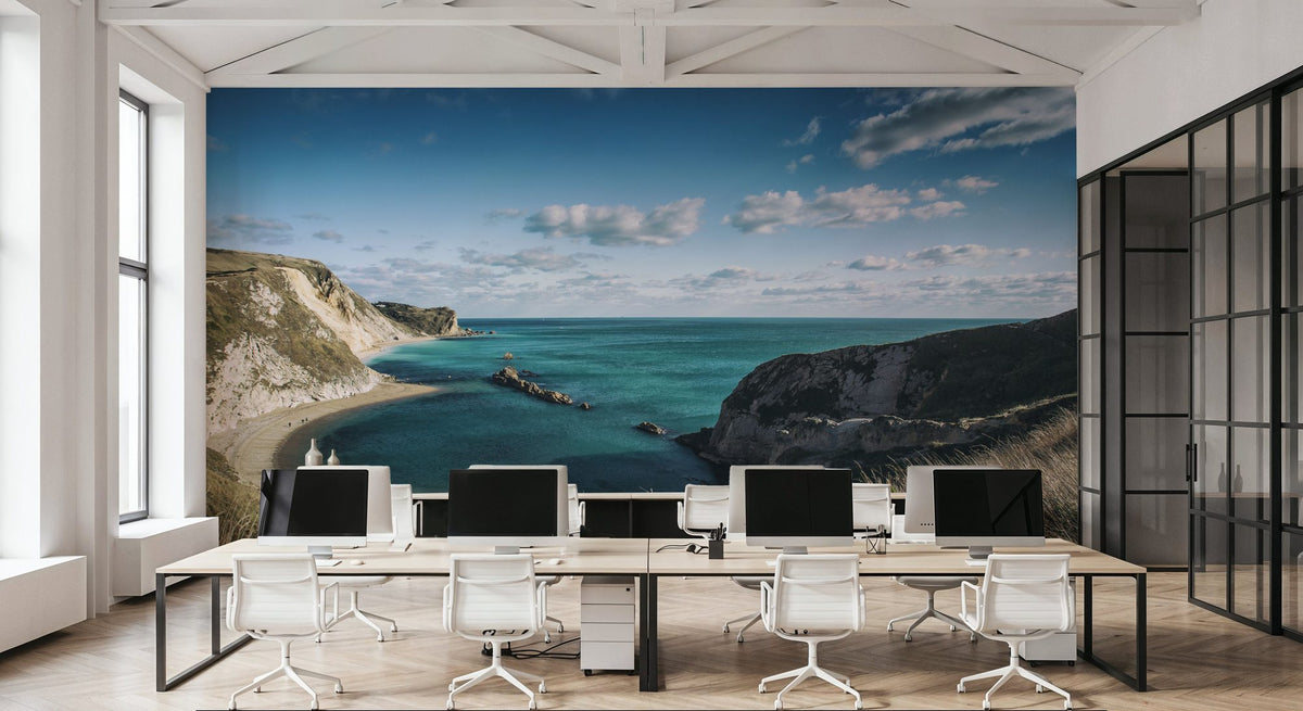 Shoreline Bay Mural Wallpaper - room preview 02