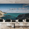 Shoreline Bay Mural Wallpaper - room preview 02