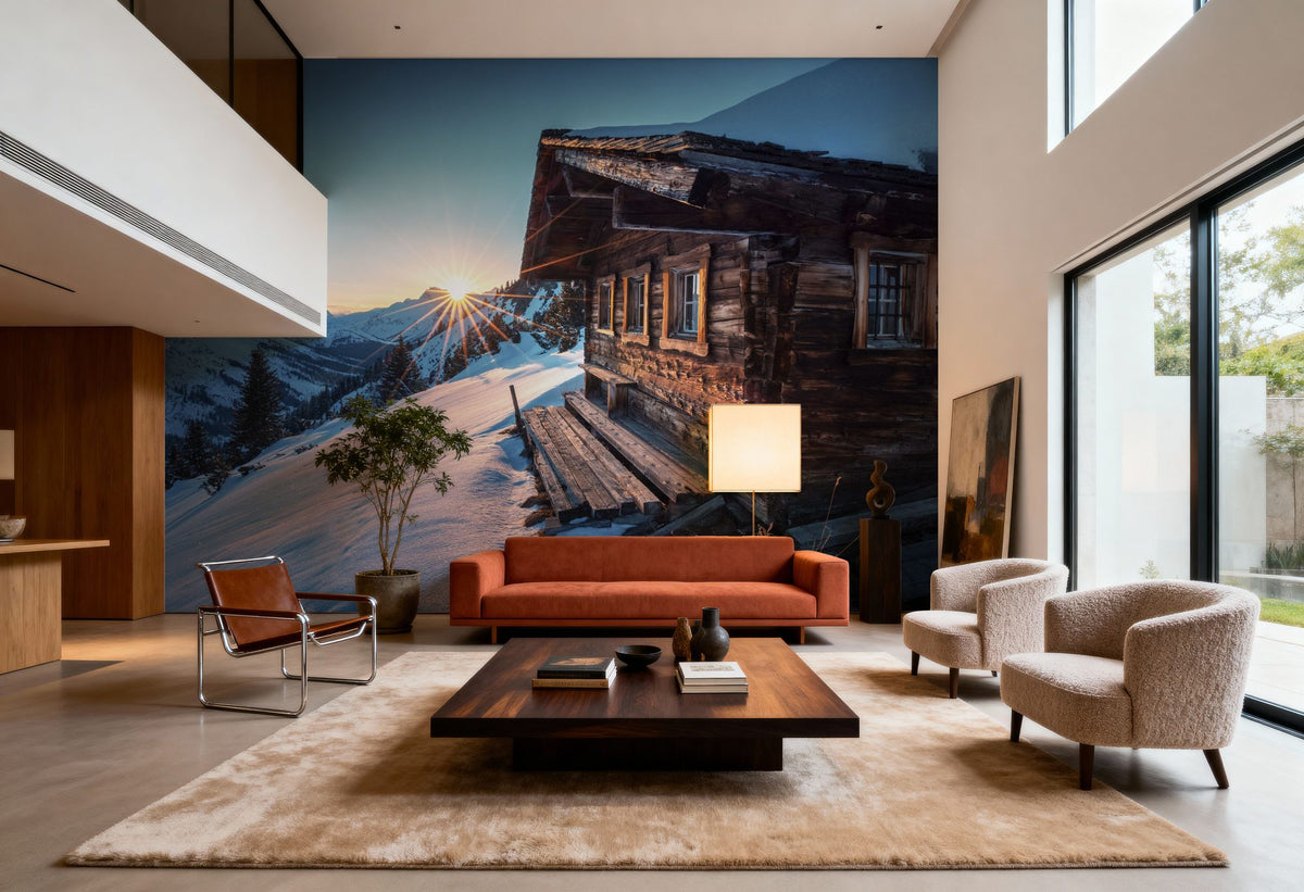 Zug Sunset Mural Wallpaper - room preview 02