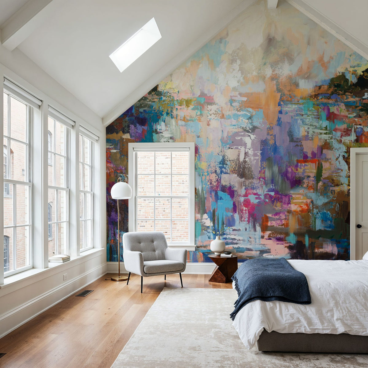 Fall Transformation Mural Wallpaper - room preview 02