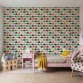 Wandering Whales, Multi Mural Wallpaper - room preview 02