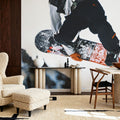 Snow Day III Mural Wallpaper - room preview 02