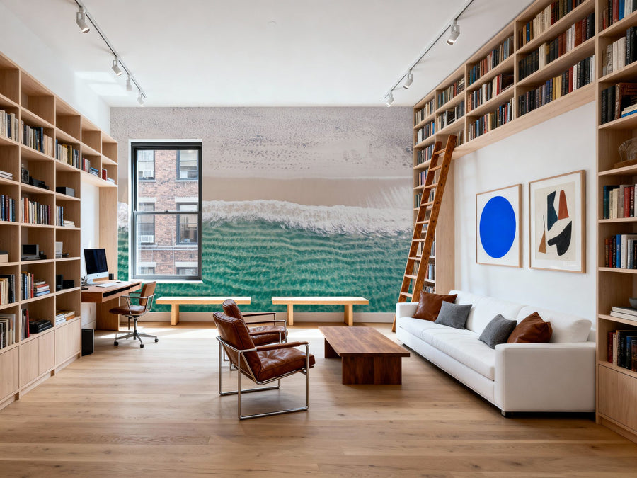 Coastal Wallpaper Mural – Seaside Wall Mural – Life's a Beach