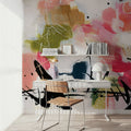 Graffiti Abstract III Mural Wallpaper - room preview 02