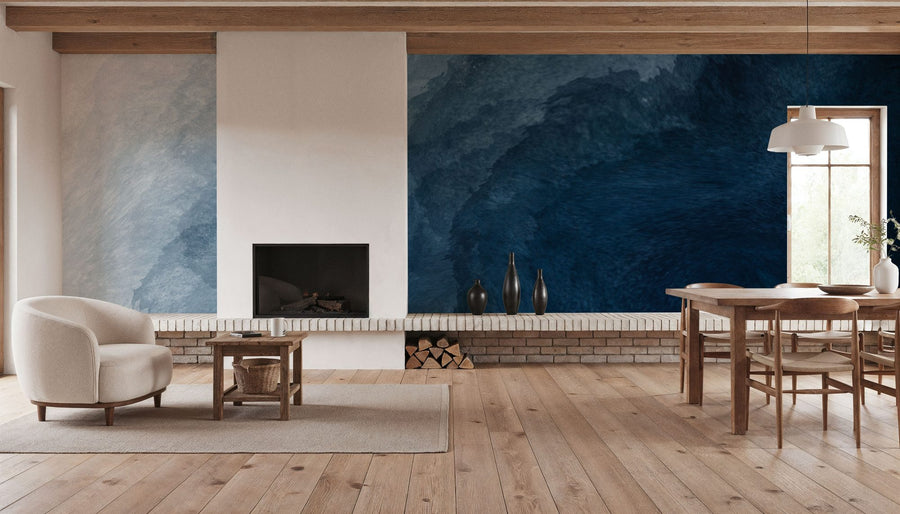 Sea Wallpaper Mural – Ocean Wall Mural – Indigo Ocean