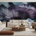 Hibiskus and Sky Mural Wallpaper - room preview 02