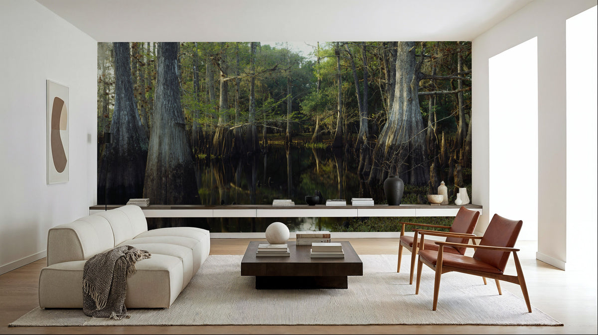 Fisheating Creek Mural Wallpaper - room preview 02