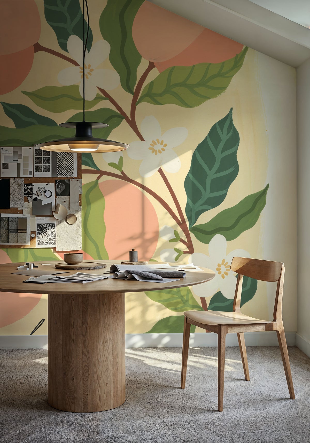 Marche Aux Fruits IV Mural Wallpaper - room preview 02