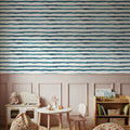 Horizontal Repeat Mural Wallpaper - room preview 02