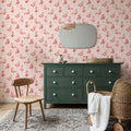 Flamingo Goals Pink Mural Wallpaper - room preview 02