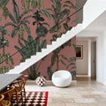 Banana Grove, Rose Mural Wallpaper - room preview 02