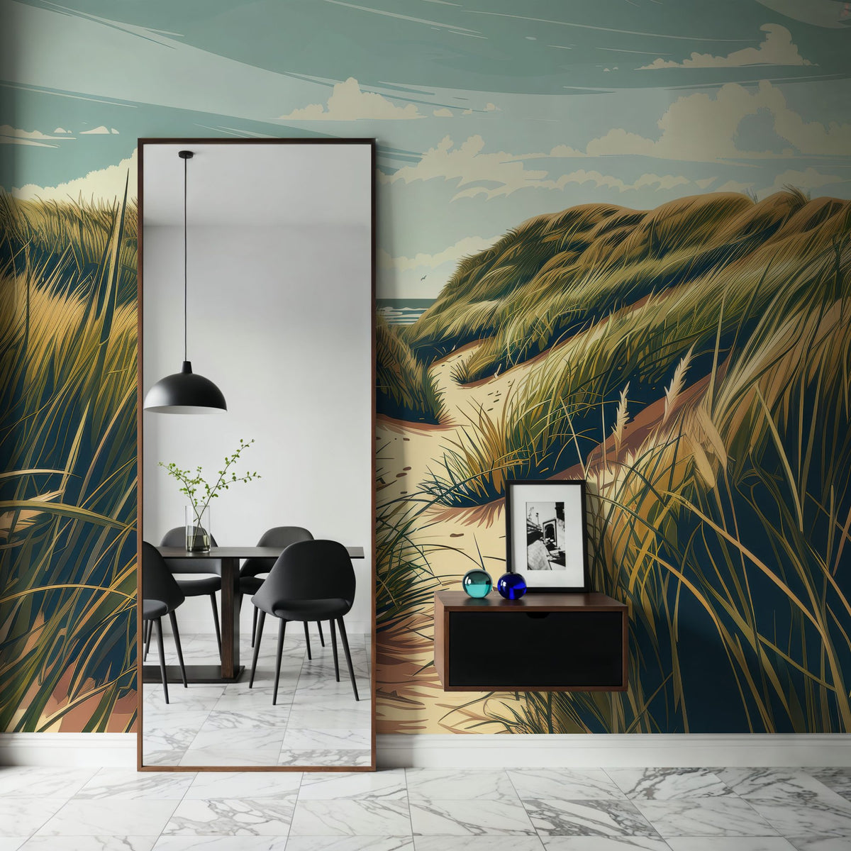 Travel Devon Dunes Mural Wallpaper - room preview 02