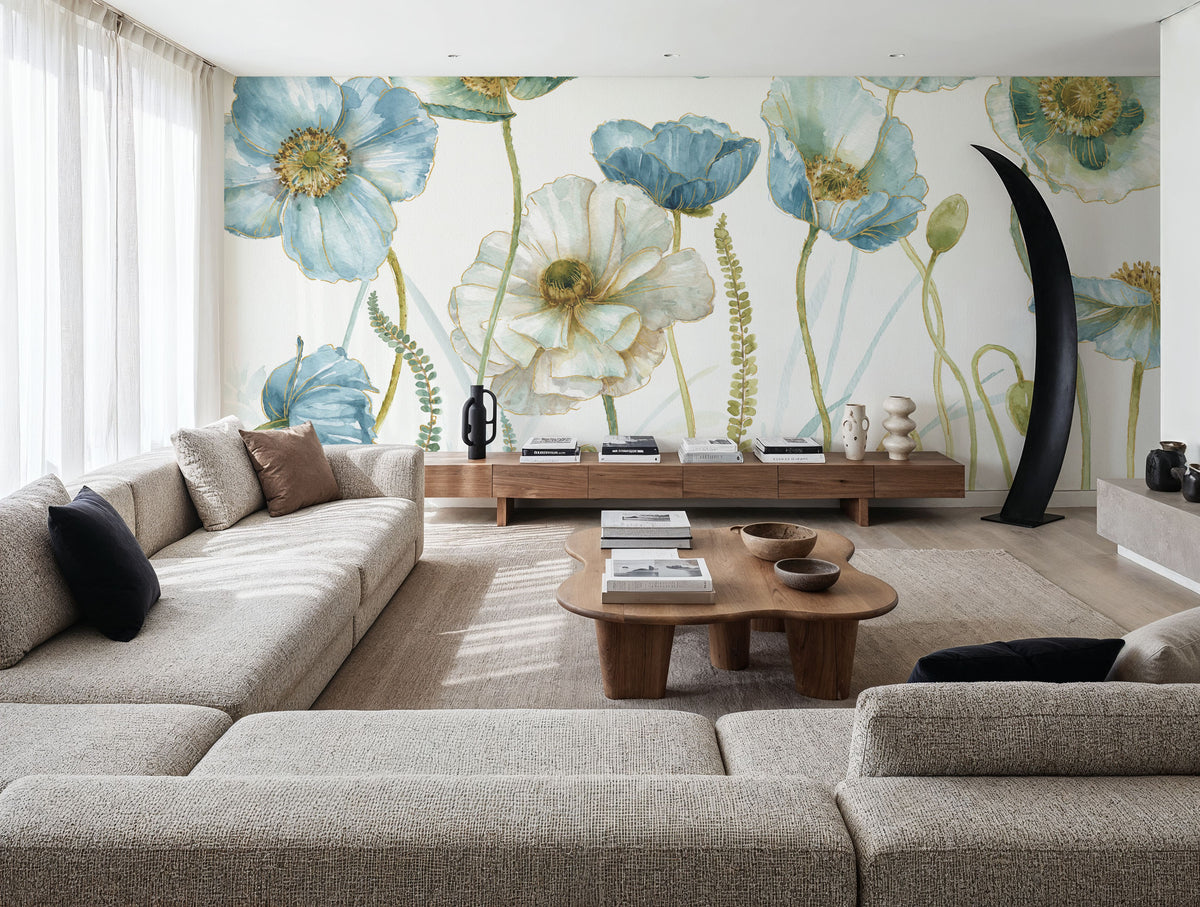 My Greenhouse Flowers I Mural Wallpaper - room preview 02