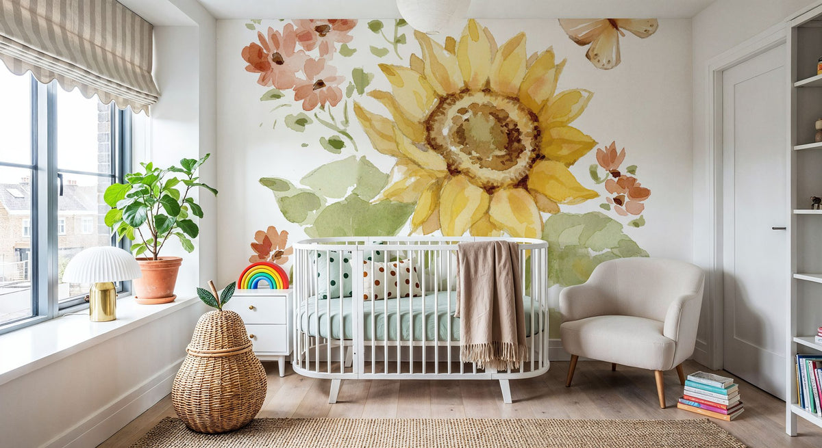 Fall Cottage Garden II Mural Wallpaper - room preview 02