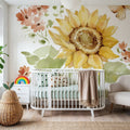 Fall Cottage Garden II Mural Wallpaper - room preview 02