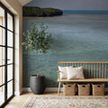 Ocean Oasis Mural Wallpaper - room preview 02
