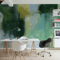 Mossy Vibration Mural Wallpaper - room preview 02