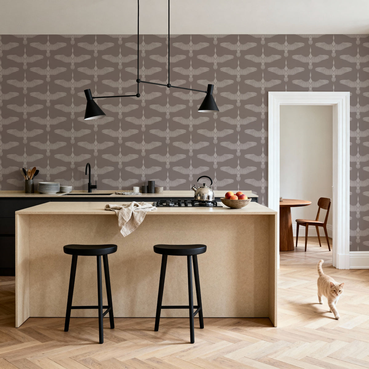Bird of Passage Mural Wallpaper - room preview 02