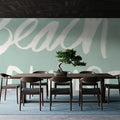 Beach Please Mural Wallpaper - room preview 02