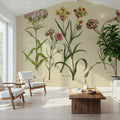 Herbal Botanical VIII Mural Wallpaper - room preview 02