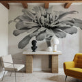Wonderful Wildflowers IX Neutral Mural Wallpaper - room preview 02