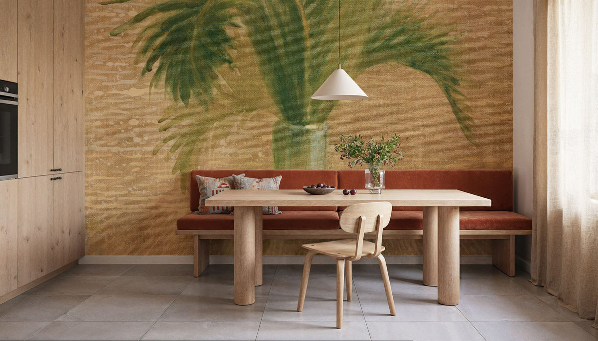 Tropical Leaves II Mural Wallpaper - room preview 02