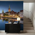 Trave River Mirror Mural Wallpaper - room preview 02