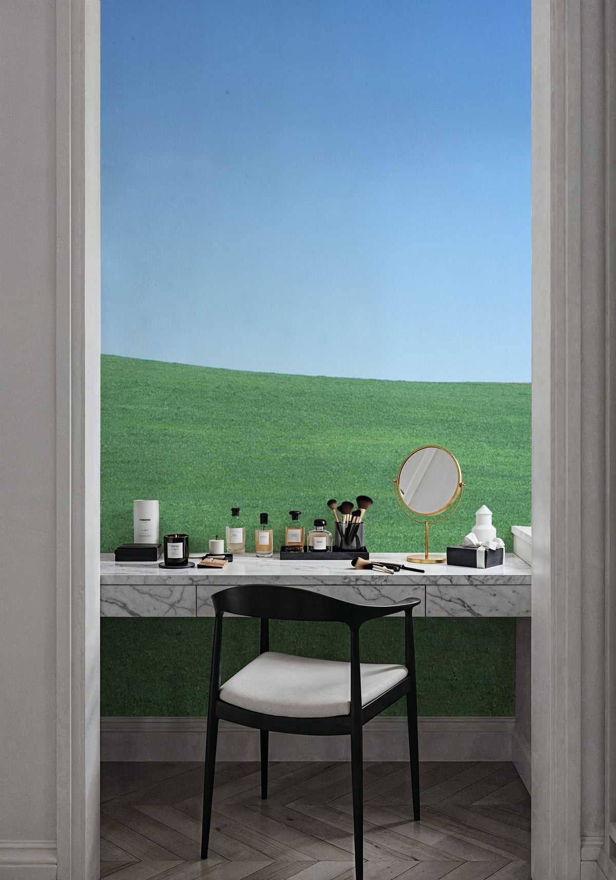 Rolling Horizon Mural Wallpaper - room preview 02