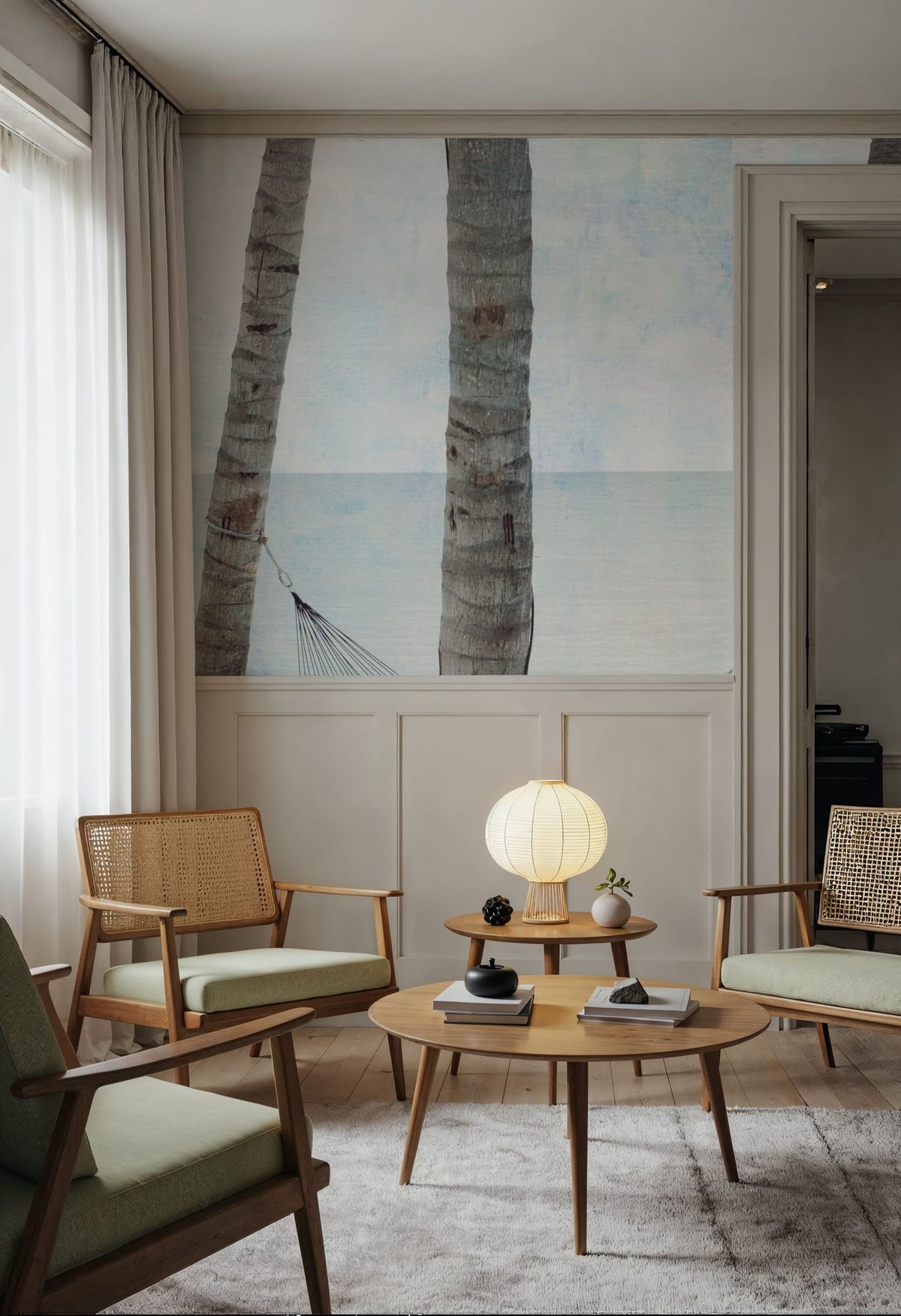The Beach I Mural Wallpaper - room preview 02